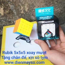 Rubik 5x5 không viền Đồ chơi Robik 5x5x5 tầng xoay mượt
