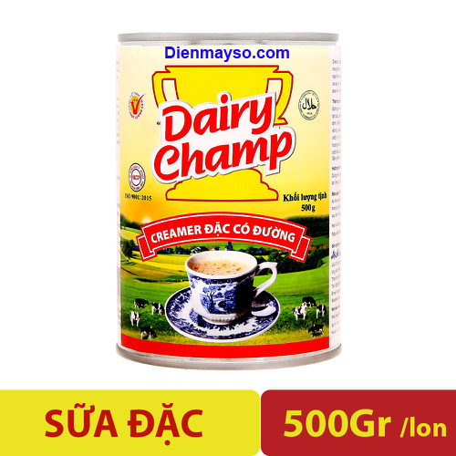 Sữa đặc có đường Dairy Champ 500g, Phan phoi sua dac