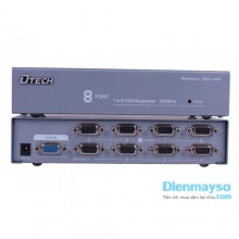 Bộ chia VGA 1 ra 8 Dtech chính hãng