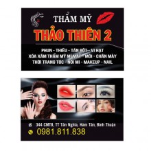 In danh thiếp, name card, card visit