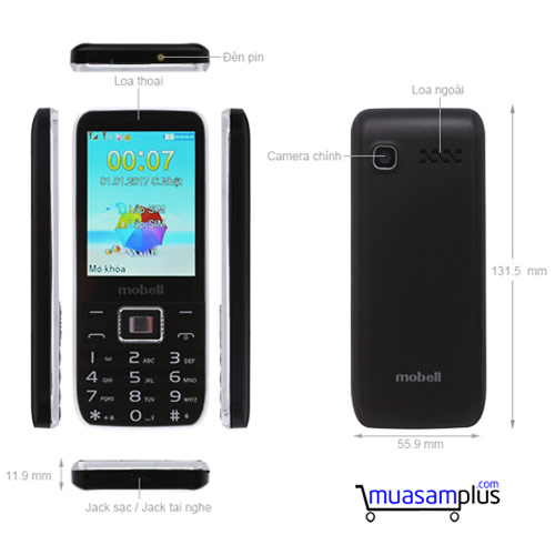 Điện Thoại Mobell M529
