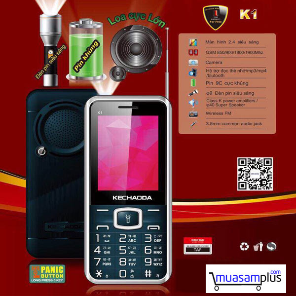 Điện thoại Kechaoda K1