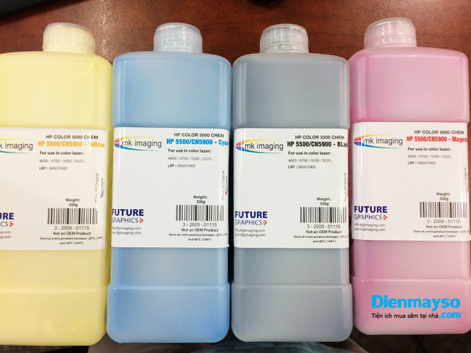 Nạp Mitsubishi HP 5500 Chemical HP 4600 4700 5525 Canon 5800 5900