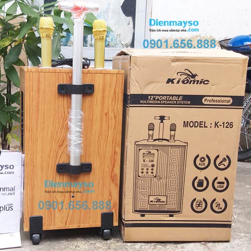 Loa keo karaoke Kiomic K126