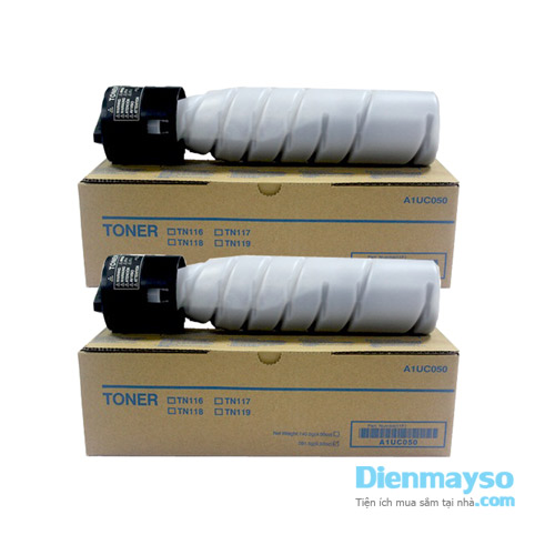 Hộp Mực Minolta TN117-TN118-TN116 Máy Photocopy Minolta Bizhub 164, 184, 7718, 7719