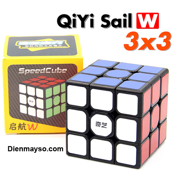 Rubik 3x3 Qiyi Sail W Đồ chơi Rubic 3x3x3 Tầng Khối Lập Phương Xoay Mượt Lõi Cứng Cáp Bền