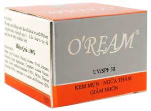 Kem trị mụn nám trắng da chống nhờn Oream