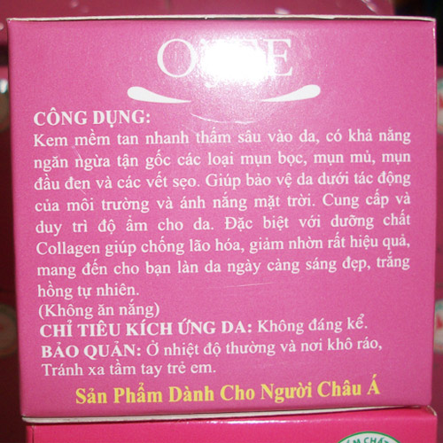 Kem trị Mụn Nám Trắng Da Giảm Nhờn O'JEE