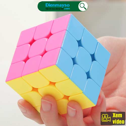 Rubik 3x3x3 không viền, Phân phối Đồ chơi Rubic 3x3x3 Tầng Khối Lập Phương Xoay Mượt Lõi Cứng Cáp Bền