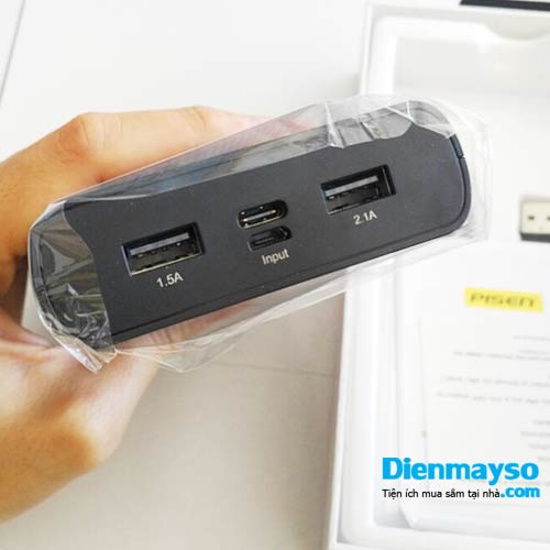 Pin sạc dự phòng Pisen 20000 mAh