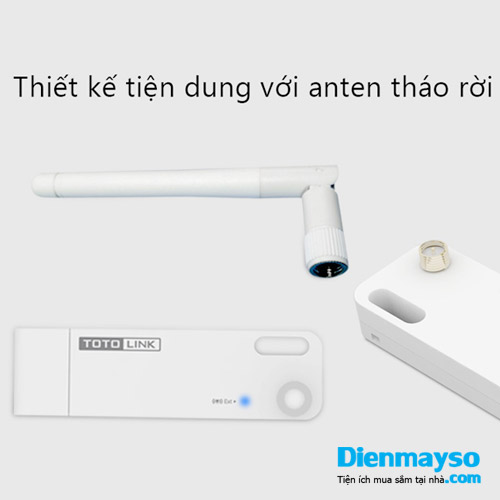 Bộ Kích Sóng Wifi Repeater 150Mbps Totolink EX100